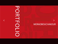 Tablet Screenshot of moradbouchakour.com